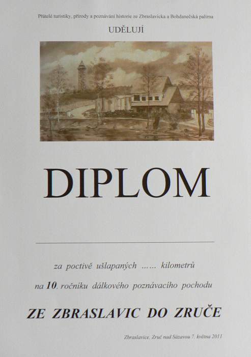 Diplom 10. ronku.