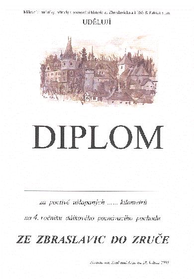 Diplom 4. ro�n�ku.